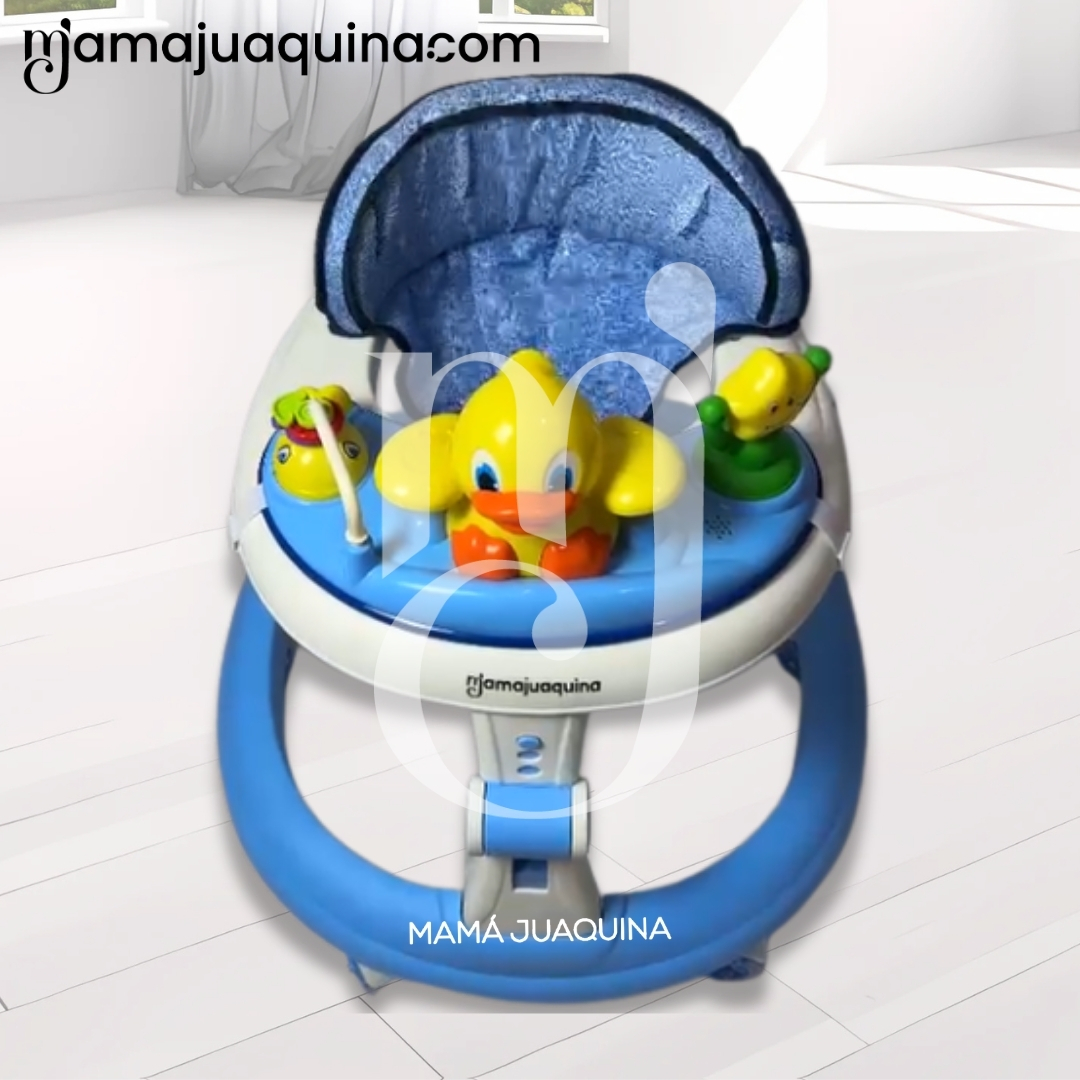 ANDADOR PLEGABLE CON BANDEJA «TUTIDUCK» EDICIÓN DE LUJO BLUE - 3