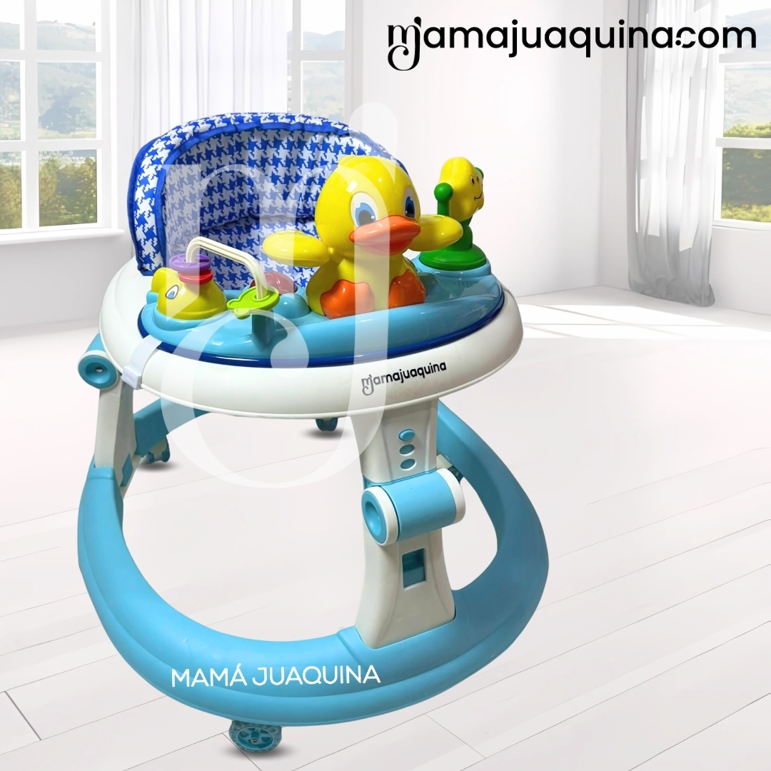 ANDADOR PLEGABLE CON BANDEJA «TUTIDUCK» EDICIÓN DE LUJO SKY BLUE - 3