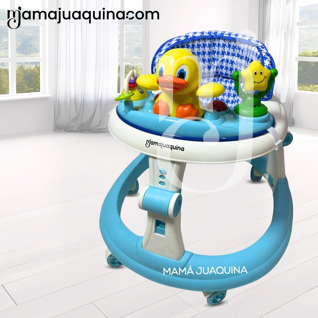 ANDADOR PLEGABLE CON BANDEJA «TUTIDUCK» EDICIÓN DE LUJO SKY BLUE - 4