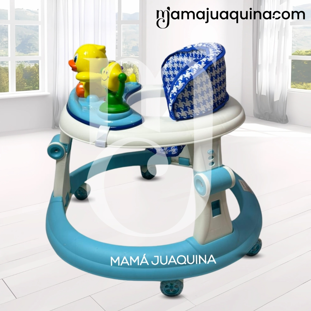 ANDADOR PLEGABLE CON BANDEJA «TUTIDUCK» EDICIÓN DE LUJO SKY BLUE - 5