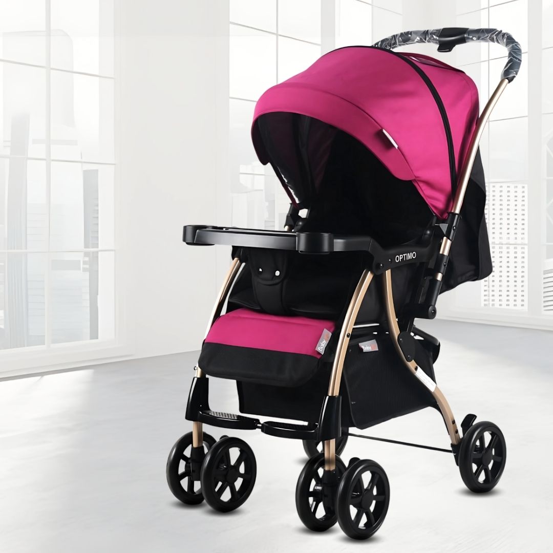COCHE CUNA DE LUJO «OPPTIMO» EDICIÓN LIMITADA PINK - 6