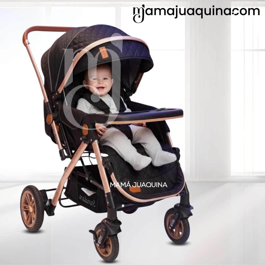 COCHE CUNA DE LUJO «SUNDARA VIP» EDICIÓN LIMITADA BLACK - 5