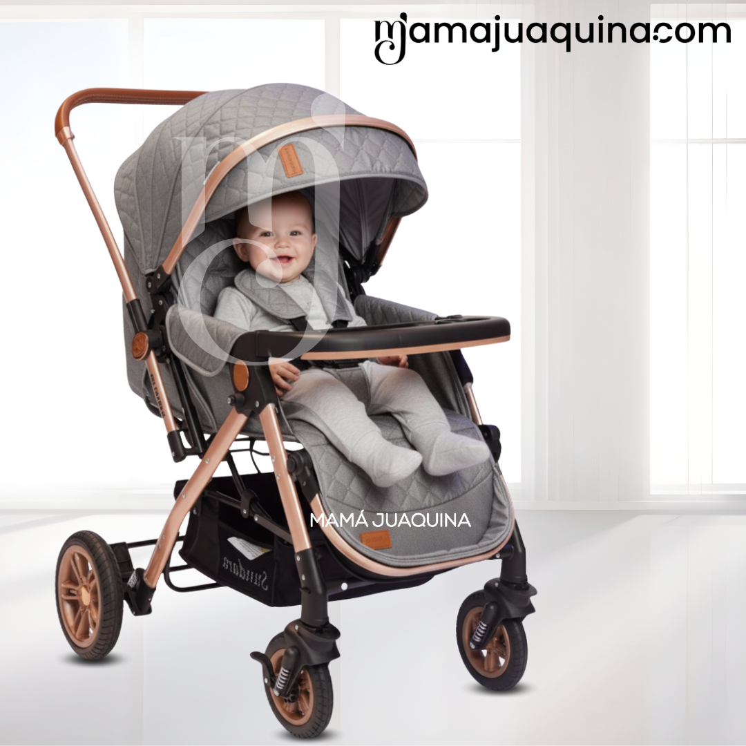 COCHE CUNA DE LUJO «SUNDARA VIP» EDICIÓN LIMITADA GRAY - 5