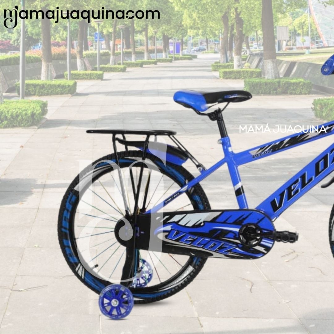 BICICLETA PARA NIÑO ARO 20 «SPORT VZ II» CON CANASTA BLUE - 2