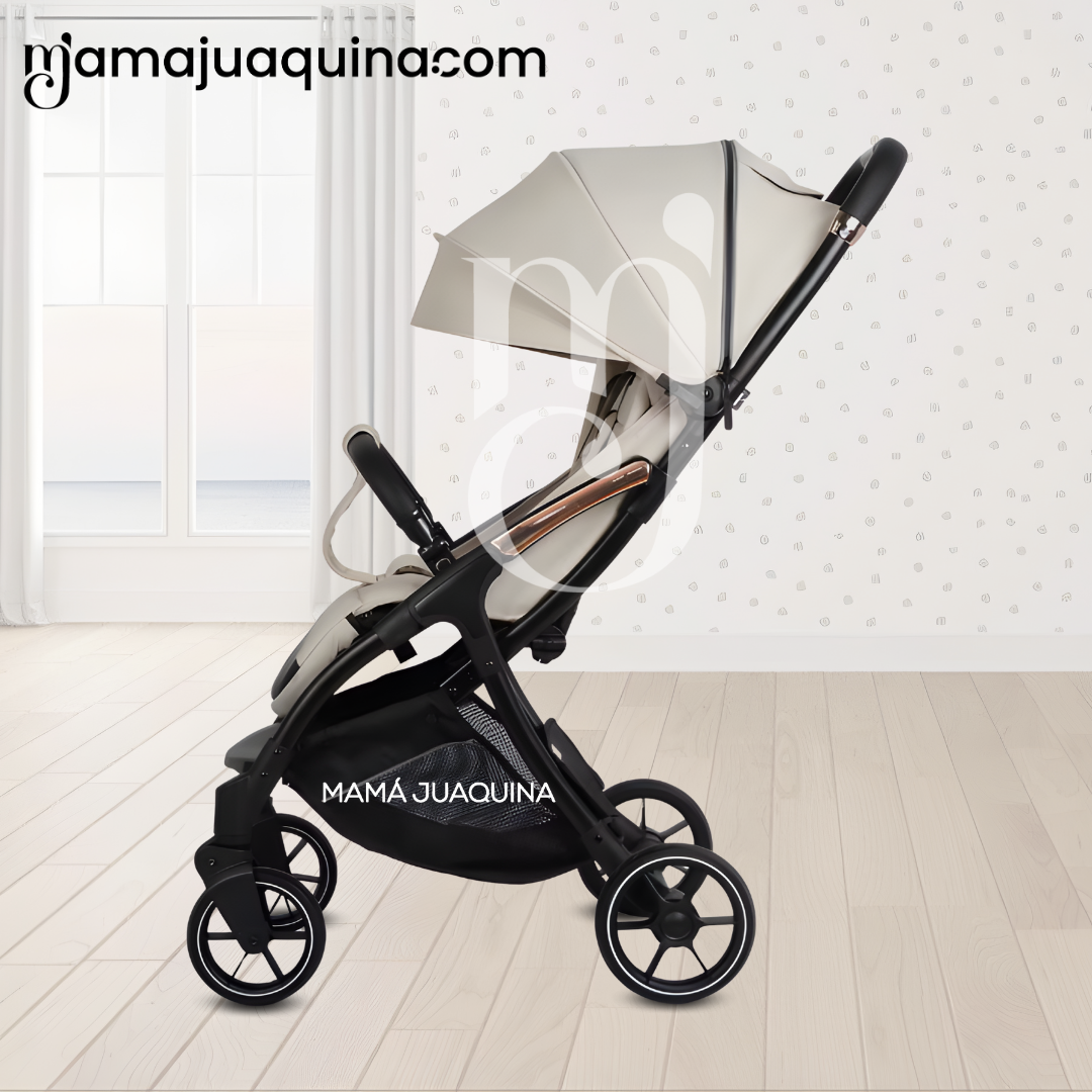 COCHE MALETA DE LUJO «KEYLA» EDICIÓN LIMITADA BEIGE - 6