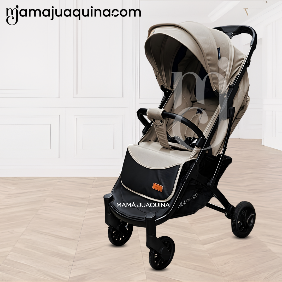 COCHE MALETA DE LUJO «TULLI» EDICIÓN LIMITADA BEIGE - 3