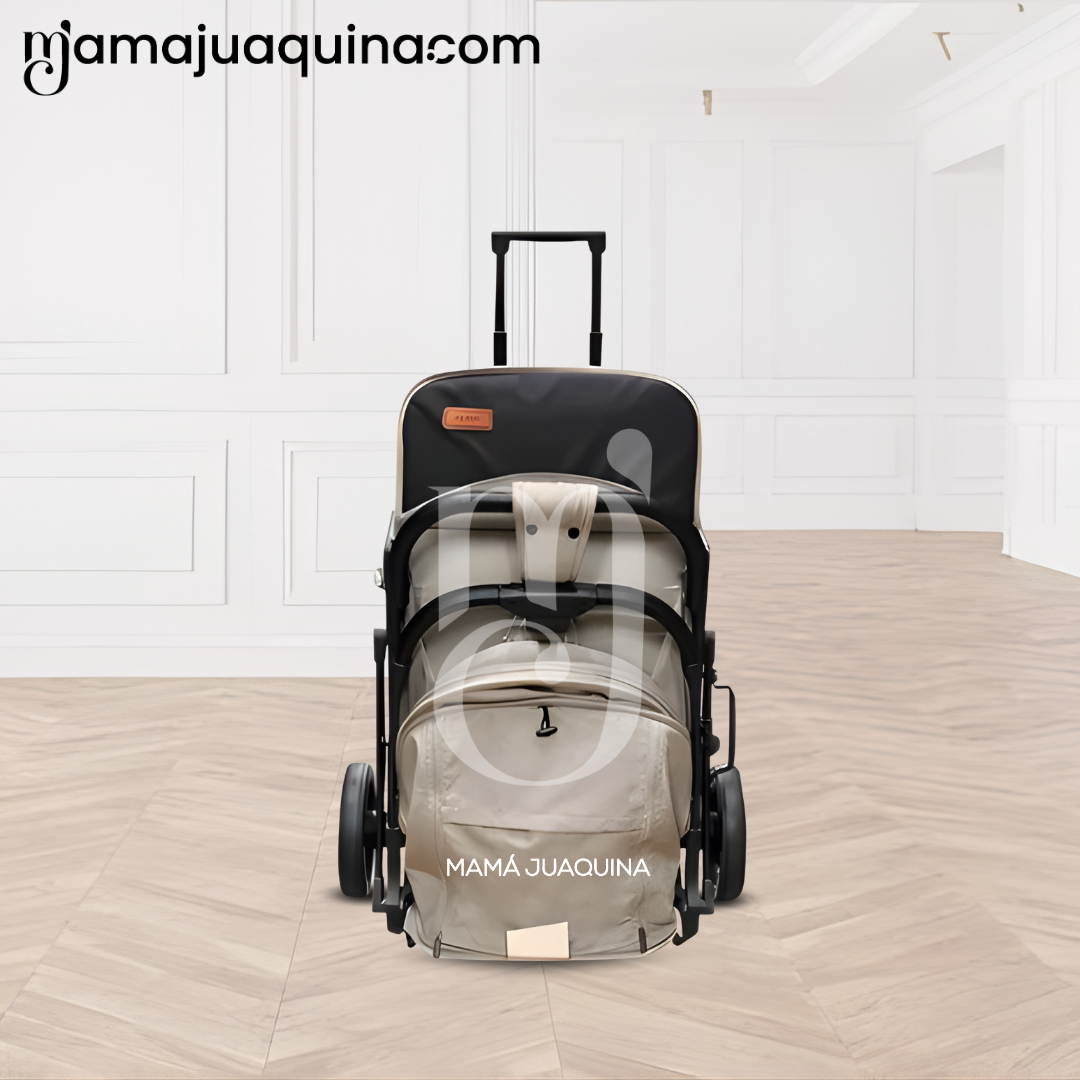 COCHE MALETA DE LUJO «TULLI» EDICIÓN LIMITADA BEIGE - 5