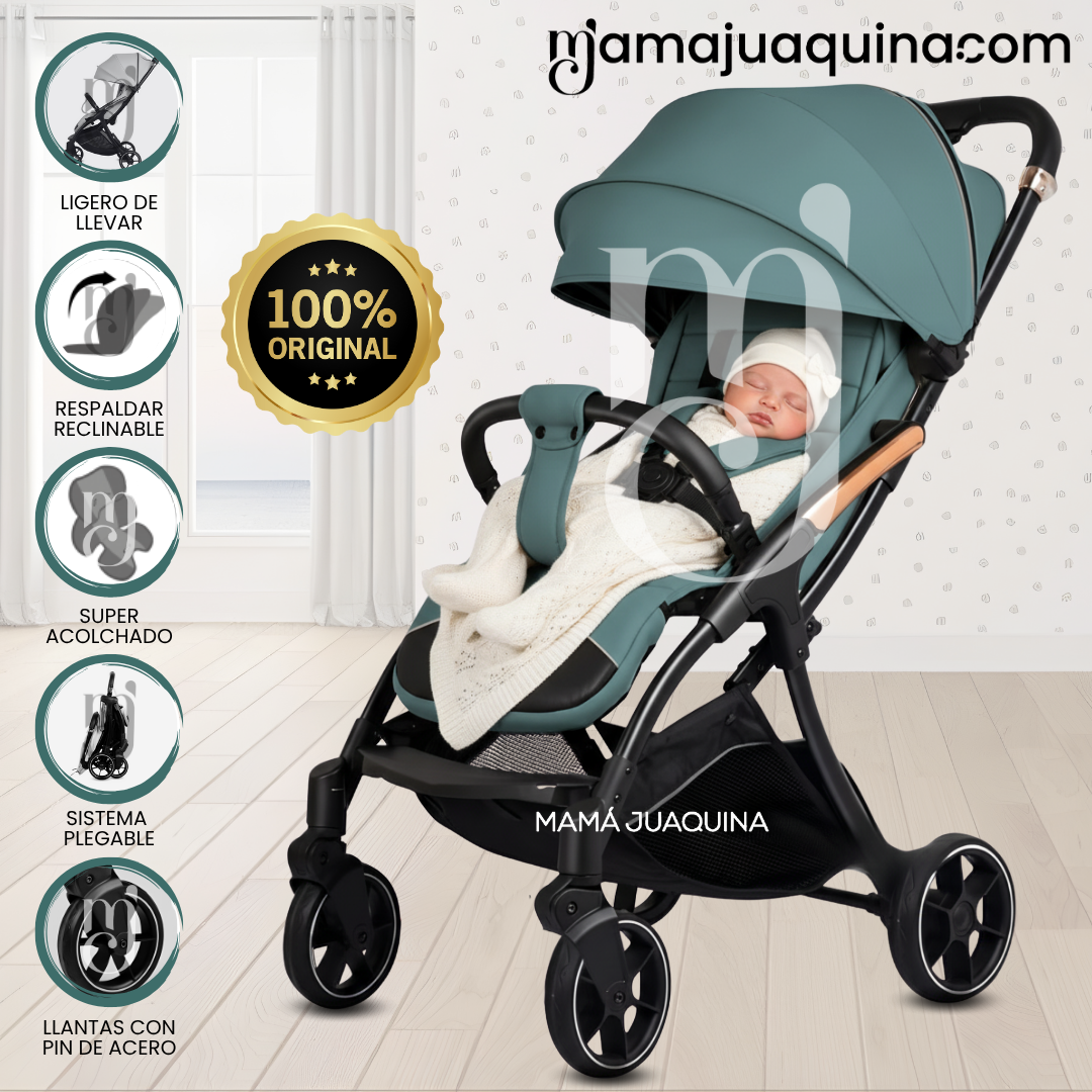 COCHE MALETA DE LUJO «KEYLA» EDICIÓN LIMITADA GREEN - 1