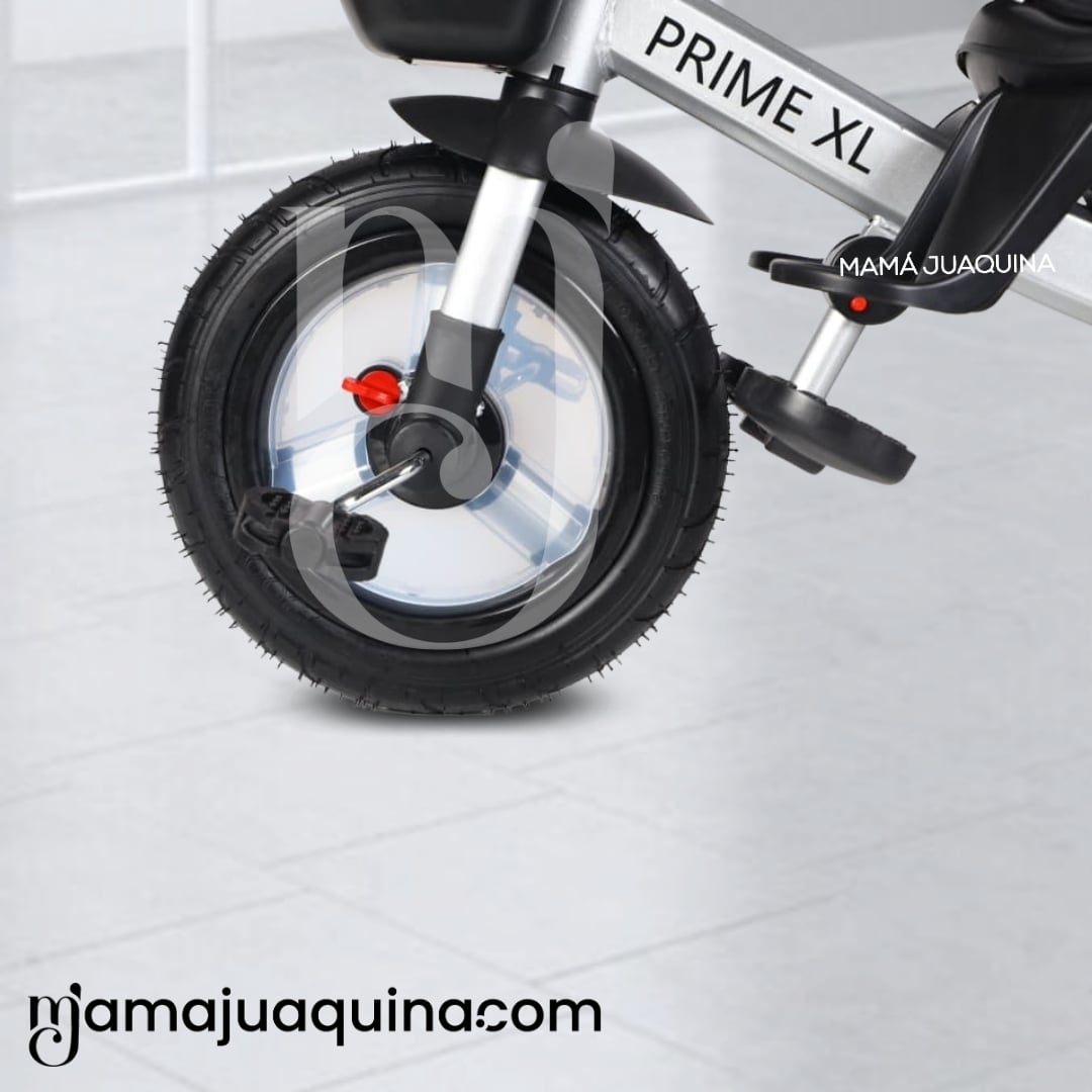 TRICICLO GUIADOR GIRATORIO «PRIME XL» PARA NIÑOS BEIGE - 4