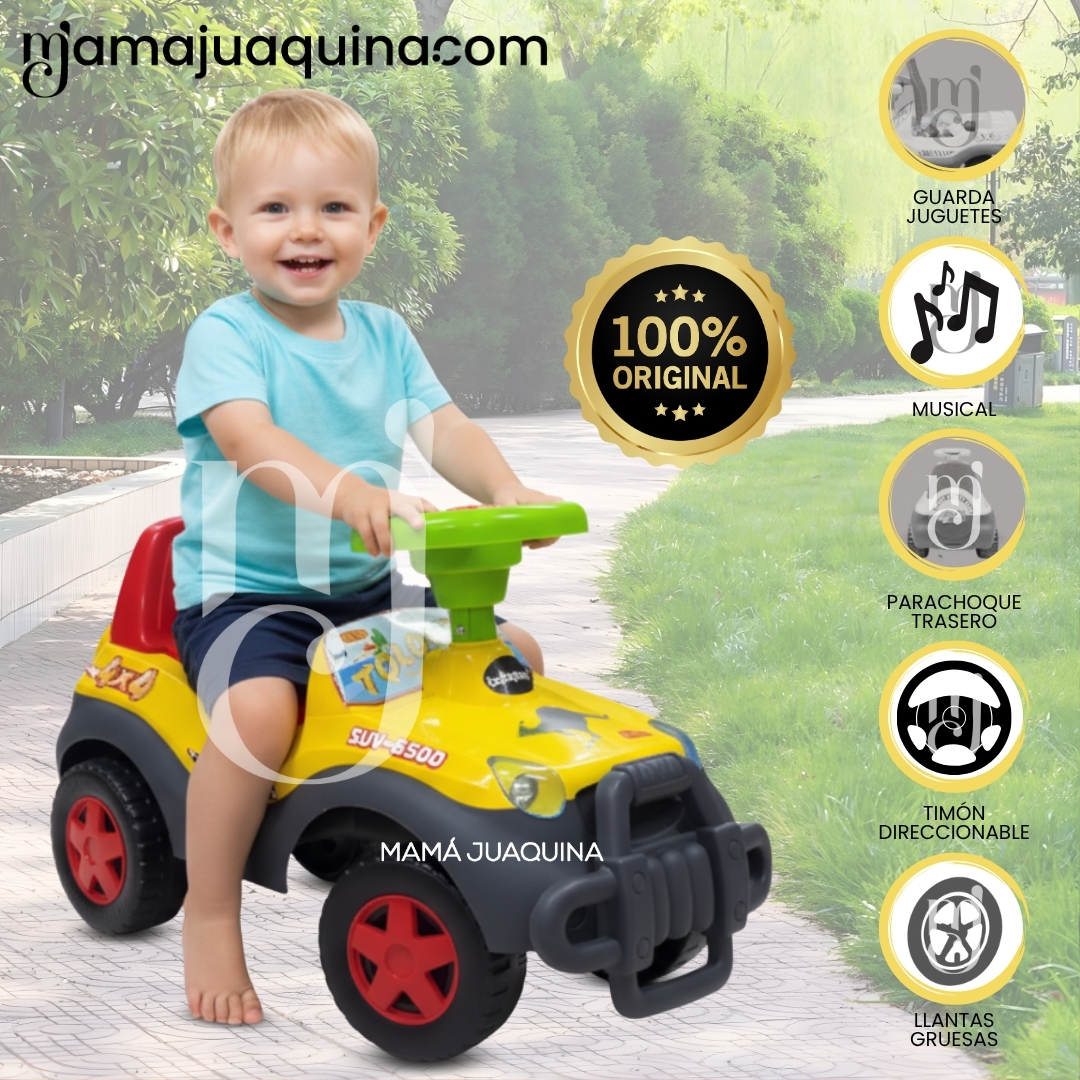 CORREPASILLO BUGGY PARA NIÑOS «KANGRY» EDICIÓN LIMITADA YELLOW - 1