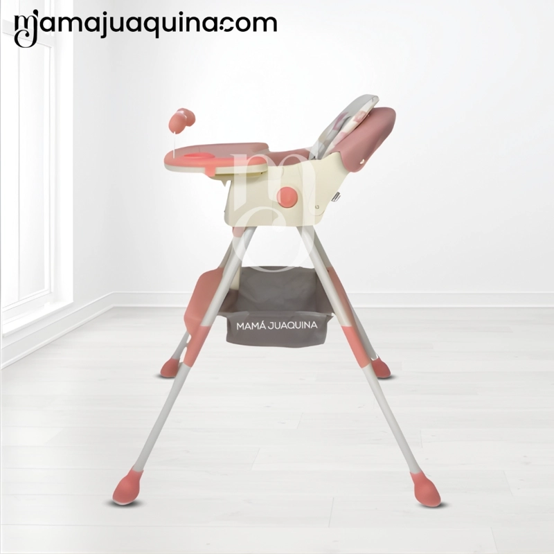 SILLA DE COMER DIDACTICO «ARIS» CON JUGUETE PINK - 2