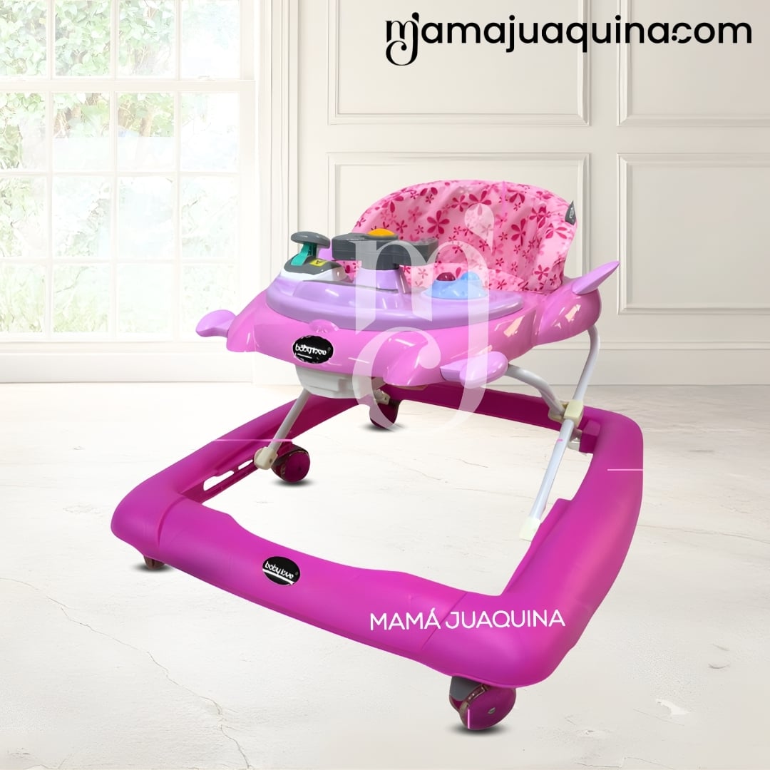 ANDADOR PLEGABLE DIDÁCTICO «NAVY» EDICIÓN LIMITADA DARK PINK - 5