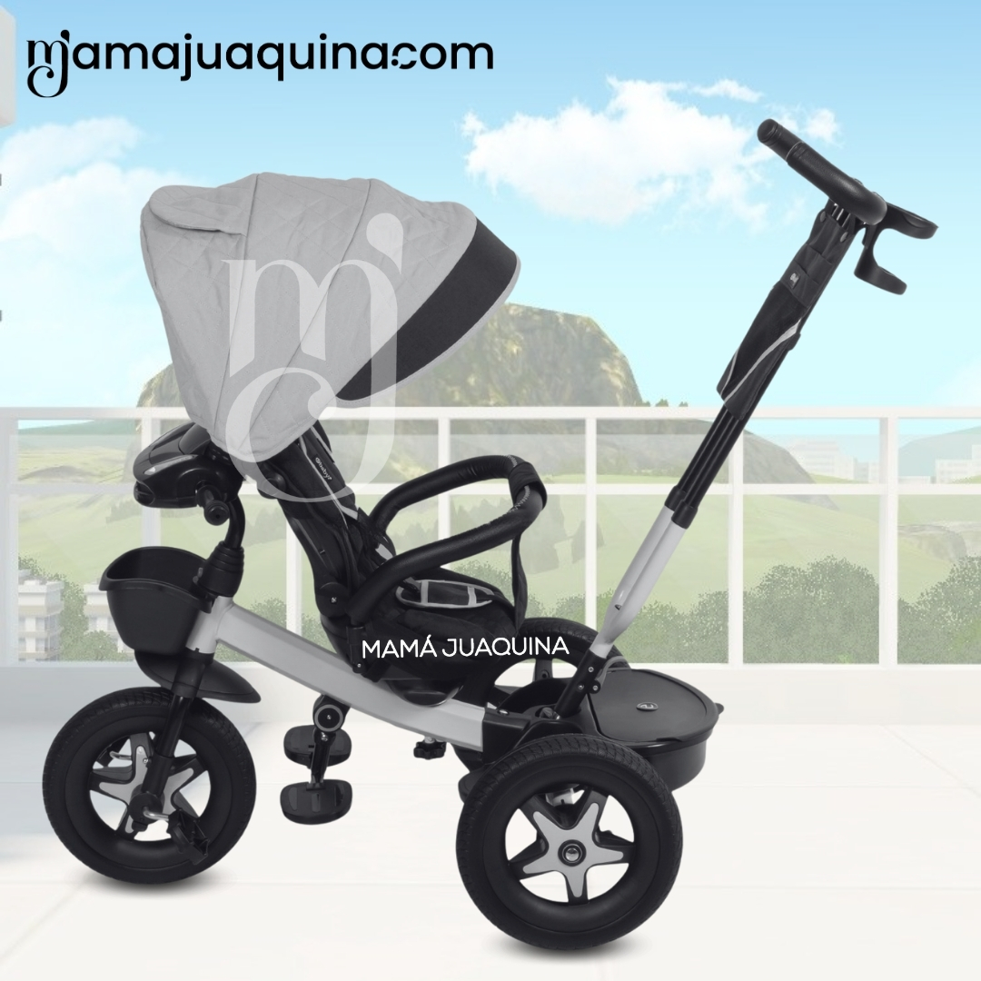 TRICICLO GUIADOR GIRATORIO «SALAN» EDICIÓN LIMITADA BEIGE - 5