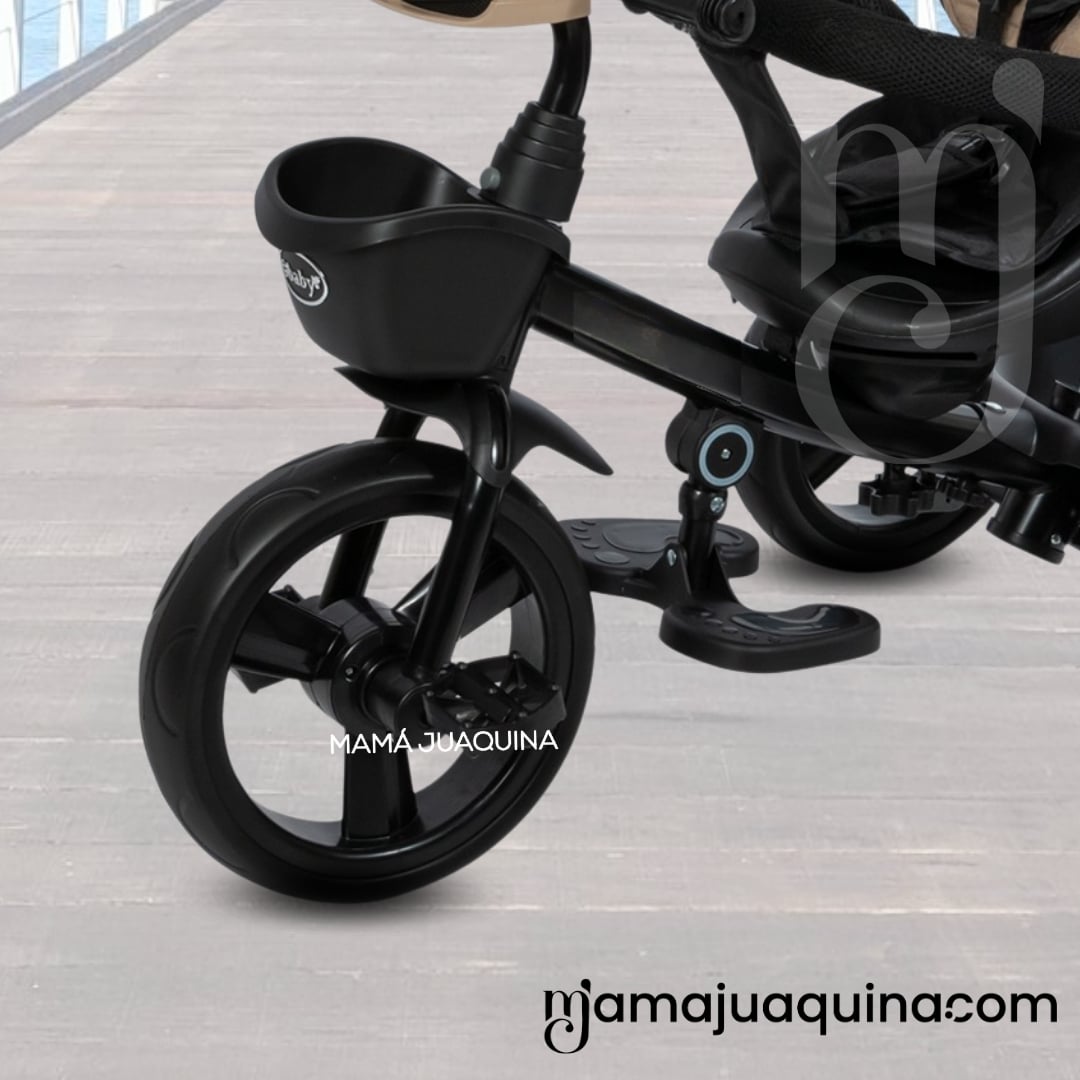 TRICICLO GUIADOR GIRATORIO «WUNDER» EDICIÓN LIMITADA BEIGE - 2