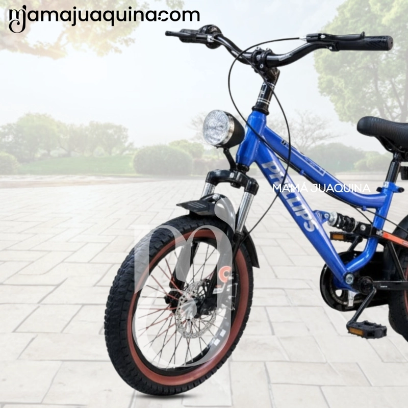 BICICLETA DEPORTIVA ARO 16 «ROCKET» PARA NIÑOS BLUE - 2