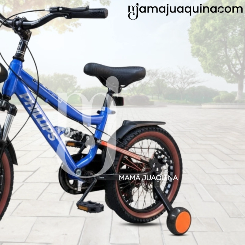 BICICLETA DEPORTIVA ARO 16 «ROCKET» PARA NIÑOS BLUE - 3