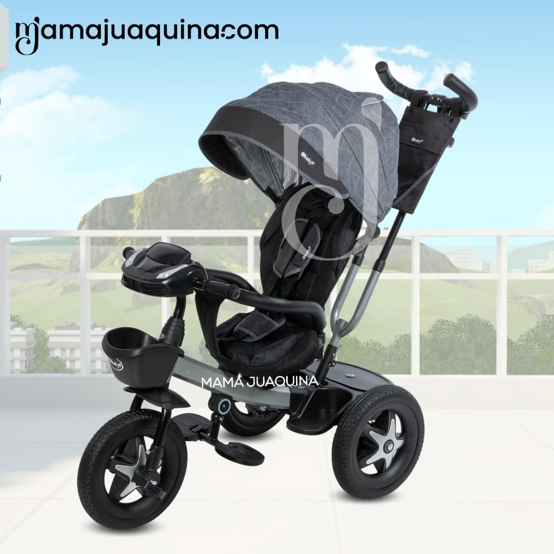 TRICICLO GUIADOR GIRATORIO «SALAN» EDICIÓN LIMITADA GRAY - 3