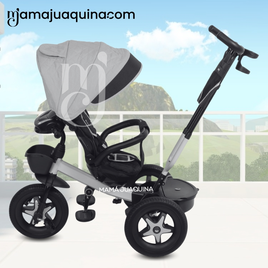 TRICICLO GUIADOR GIRATORIO «SALAN» EDICIÓN LIMITADA GRAY - 4