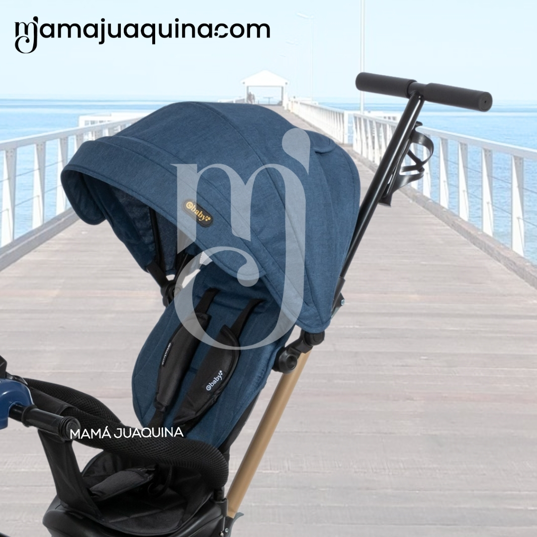 TRICICLO GUIADOR GIRATORIO «WUNDER» EDICIÓN LIMITADA BLUE - 4
