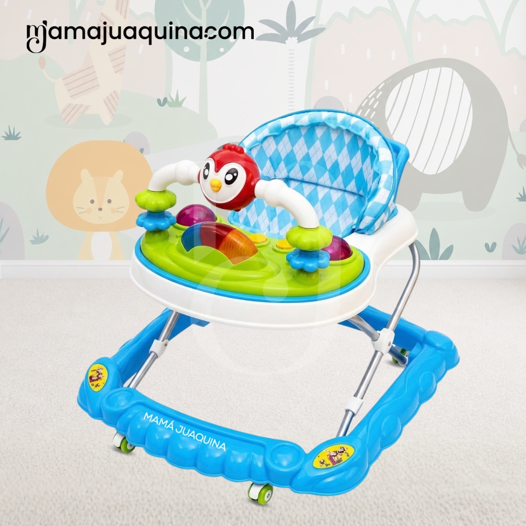 ANDADOR DIDÁCTICO PLEGABLE «BIRDS» EDICIÓN LIMITADA LIGHT BLUE - 4