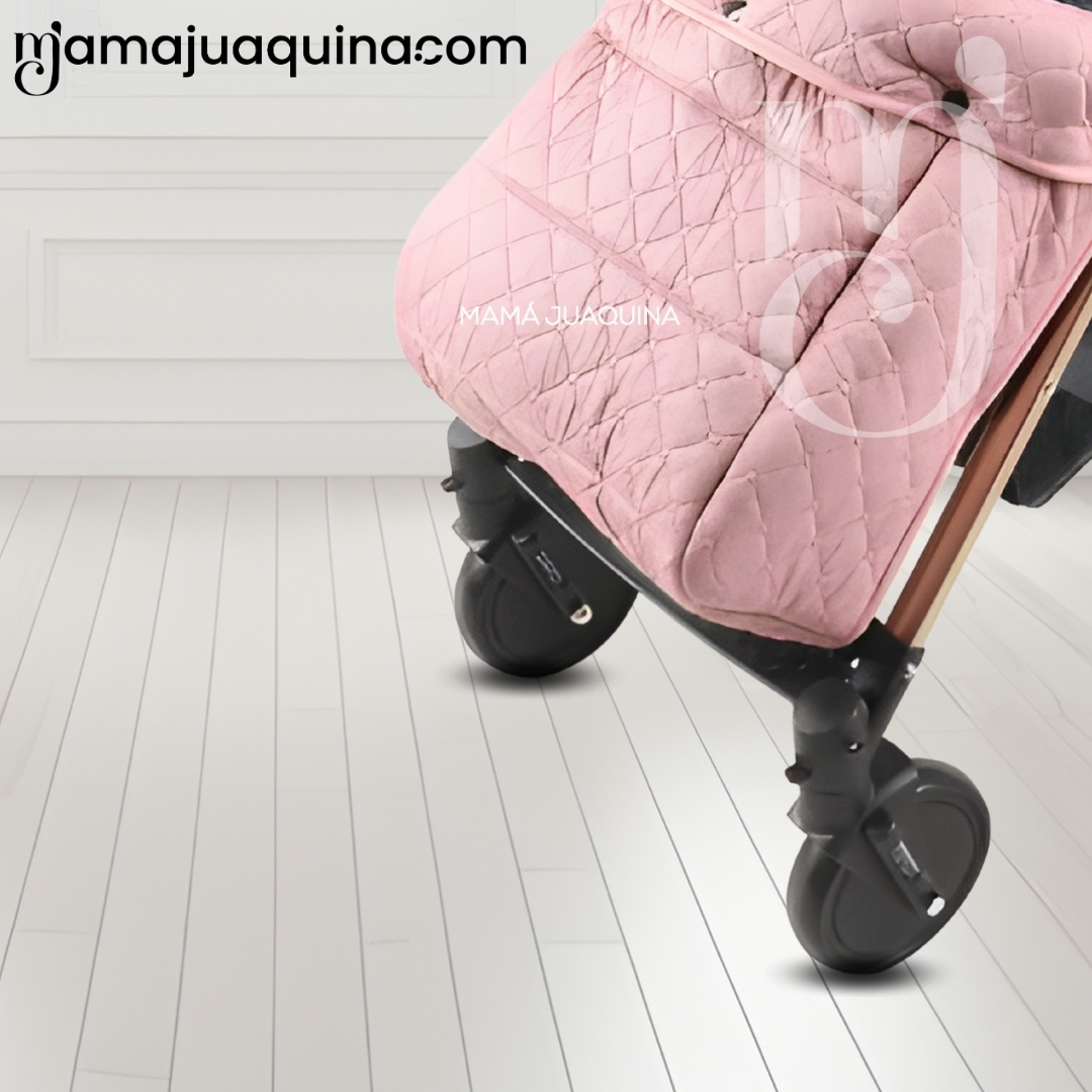 COCHE BASTÓN DE LUJO «SINNIA II» CON MANILLAR GIRATORIO PINK - 4