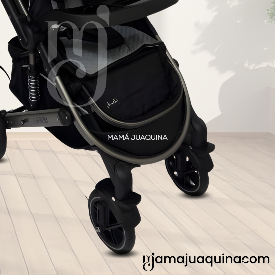 COCHE CUNA PARA BEBÉS «BEVERLY» EDICIÓN LIMITADA BLACK - 4