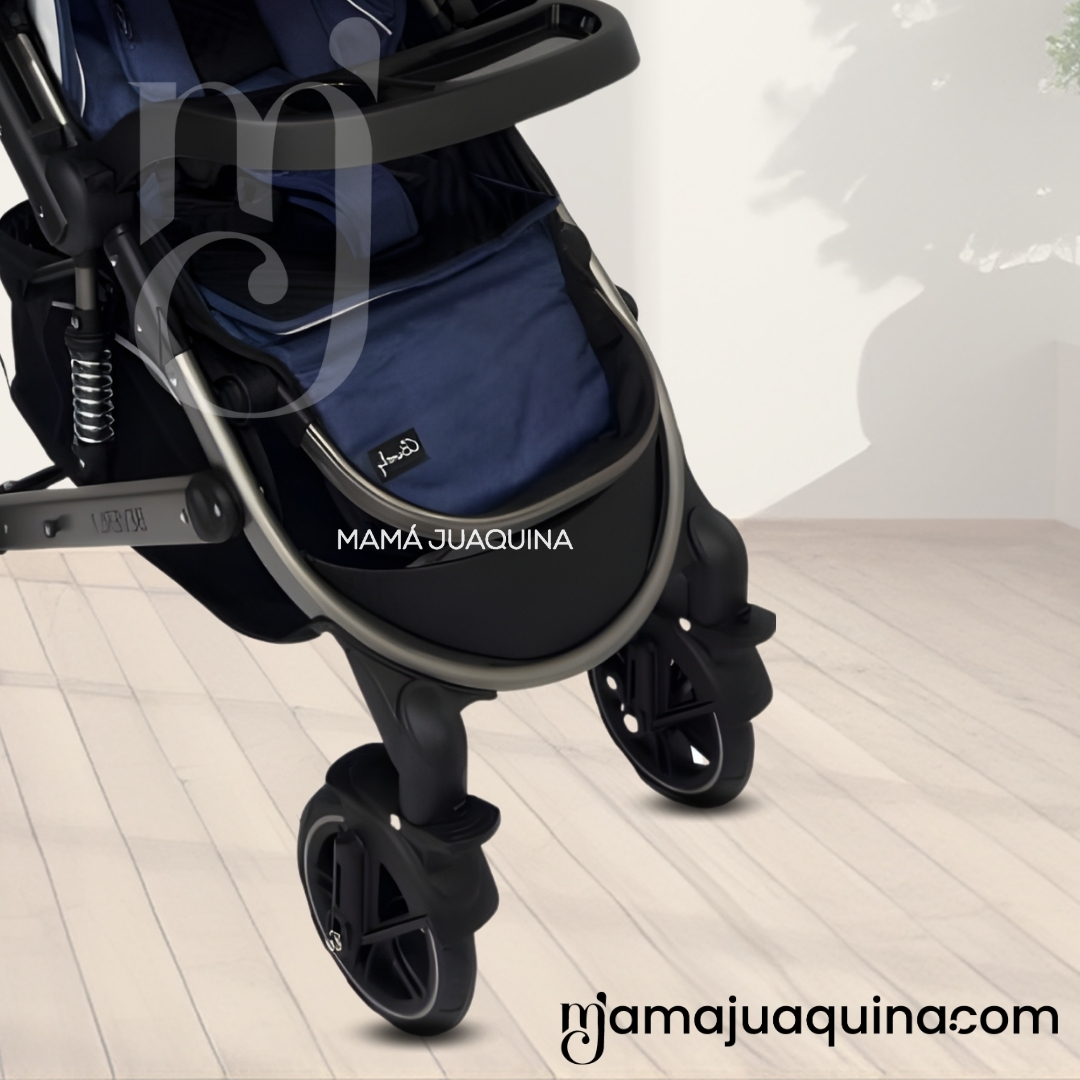 COCHE CUNA PARA BEBÉS «BEVERLY» EDICIÓN LIMITADA BLUE - 2
