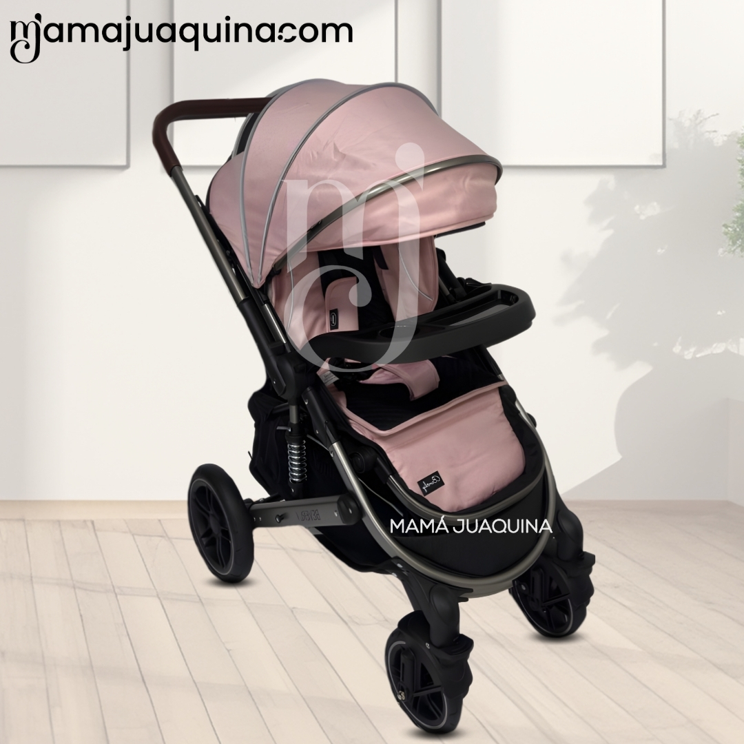 COCHE CUNA PARA BEBÉS «BEVERLY» EDICIÓN LIMITADA PINK - 2