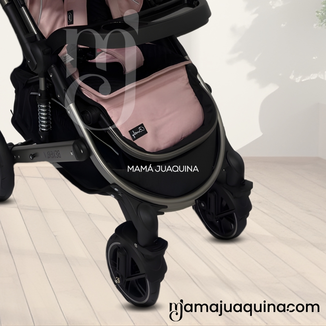 COCHE CUNA PARA BEBÉS «BEVERLY» EDICIÓN LIMITADA PINK - 3