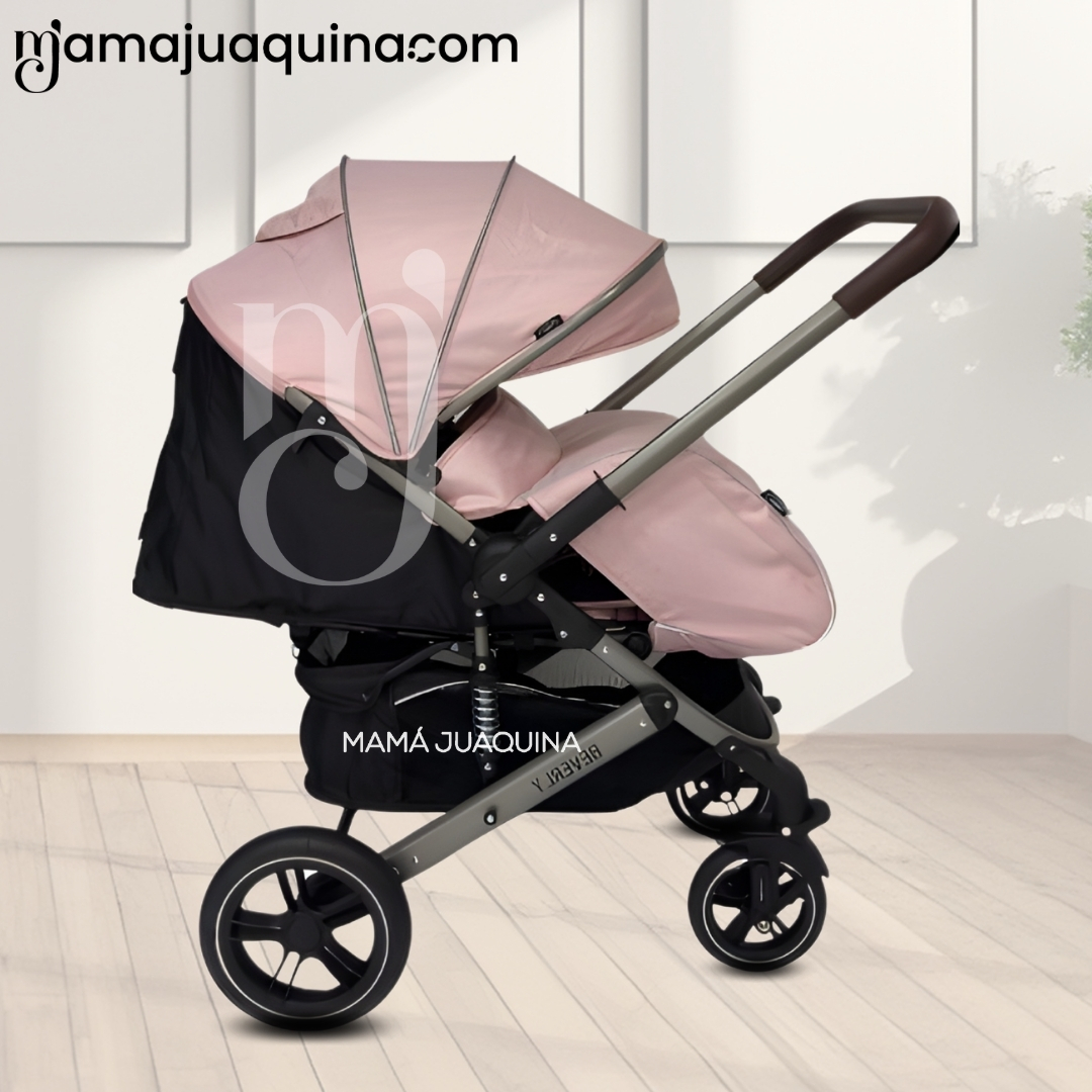 COCHE CUNA PARA BEBÉS «BEVERLY» EDICIÓN LIMITADA PINK - 5