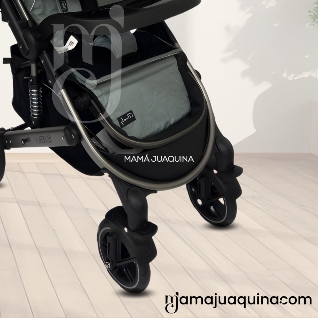 COCHE CUNA PARA BEBÉS «BEVERLY» EDICIÓN LIMITADA GREEN - 4