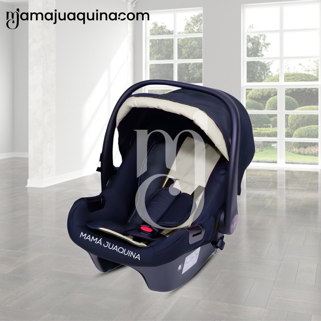 COCHE MALETA DE LUJO «JANDI» CON PORTABEBÉ BEIGE - 2