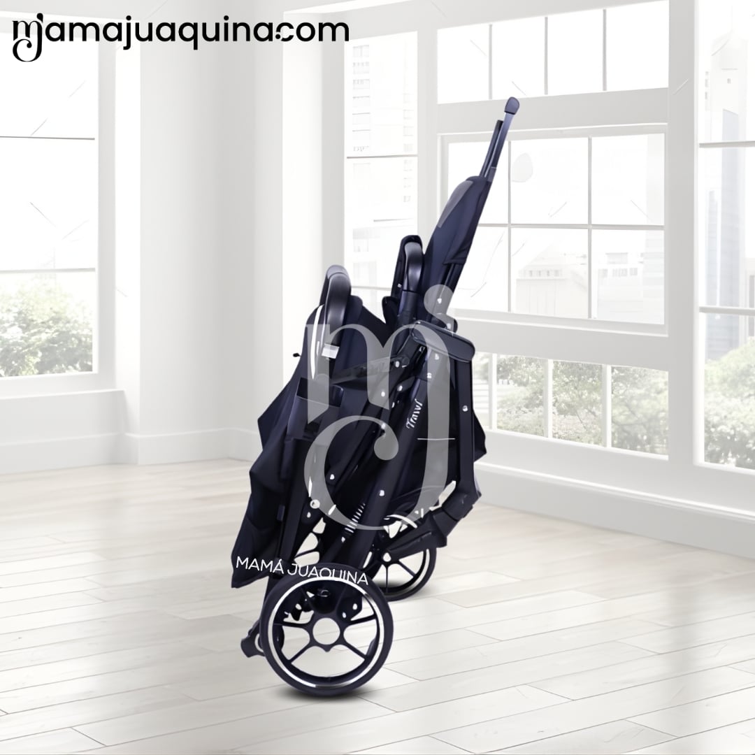 COCHE DE PASEO MALETA «LIVANO PRIME» DE LUJO TURQUESA - 2