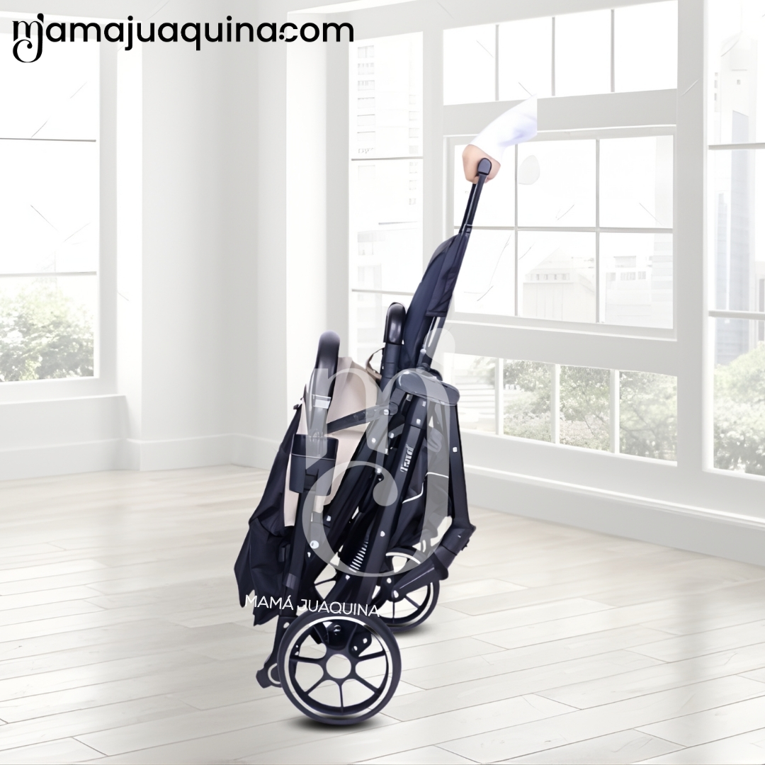 COCHE DE PASEO MALETA «LIVANO PRIME» DE LUJO BEIGE - 5