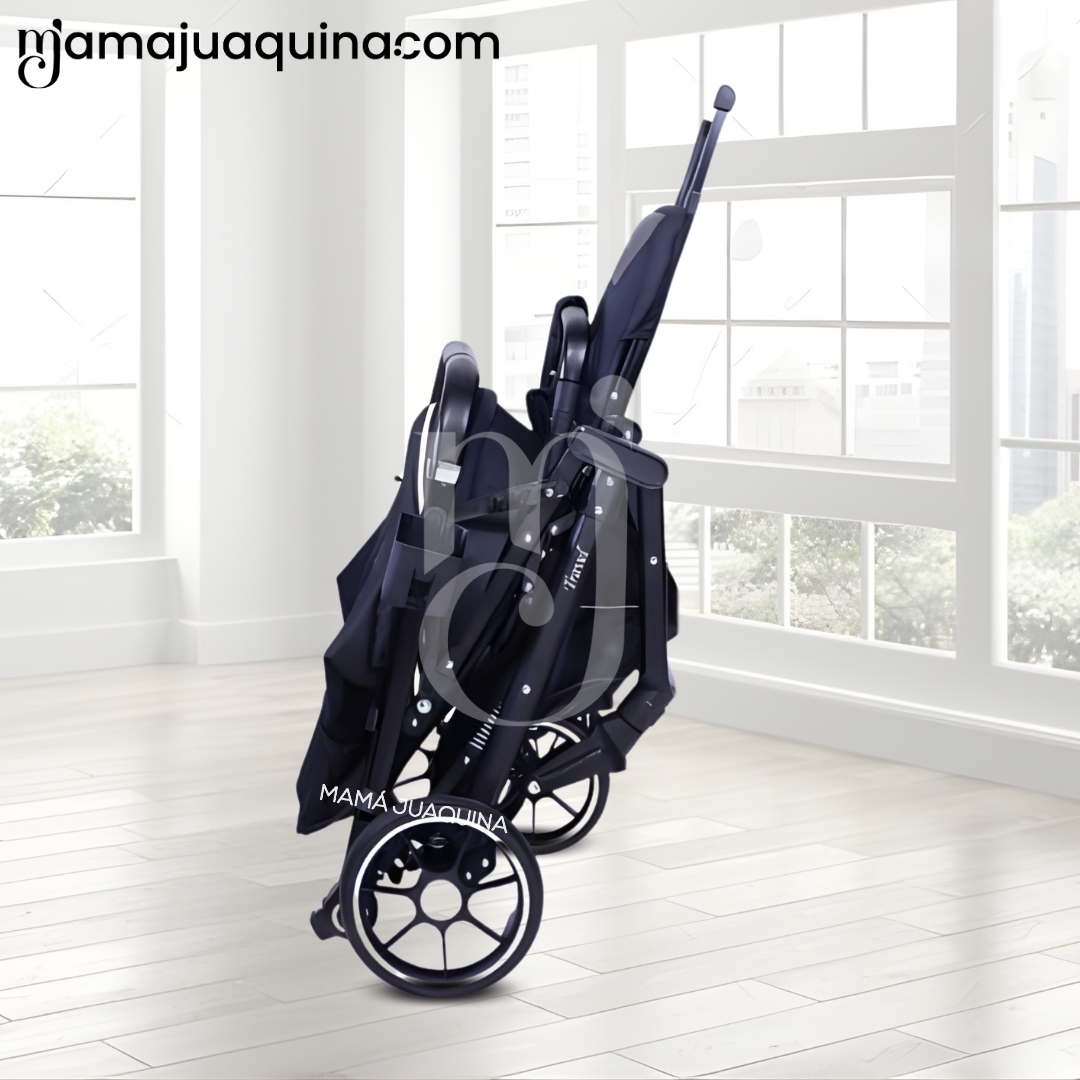 COCHE DE PASEO MALETA «LIVANO PRIME» DE LUJO BLACK - 5