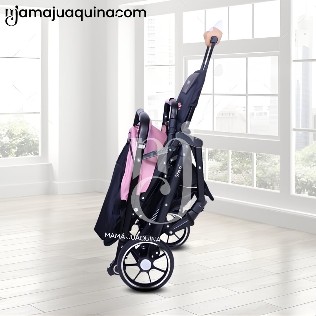 COCHE DE PASEO MALETA «LIVANO PRIME» DE LUJO PINK - 4
