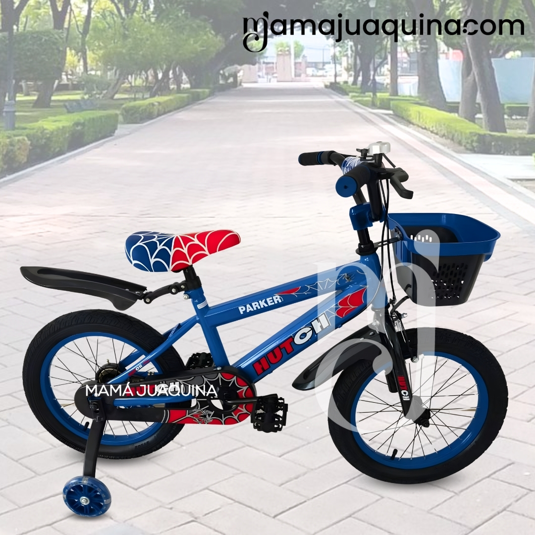 BICICLETA PARA NIÑO ARO 16 «SPYDER PARK» EDICIÓN LIMITADA BLUE - 6