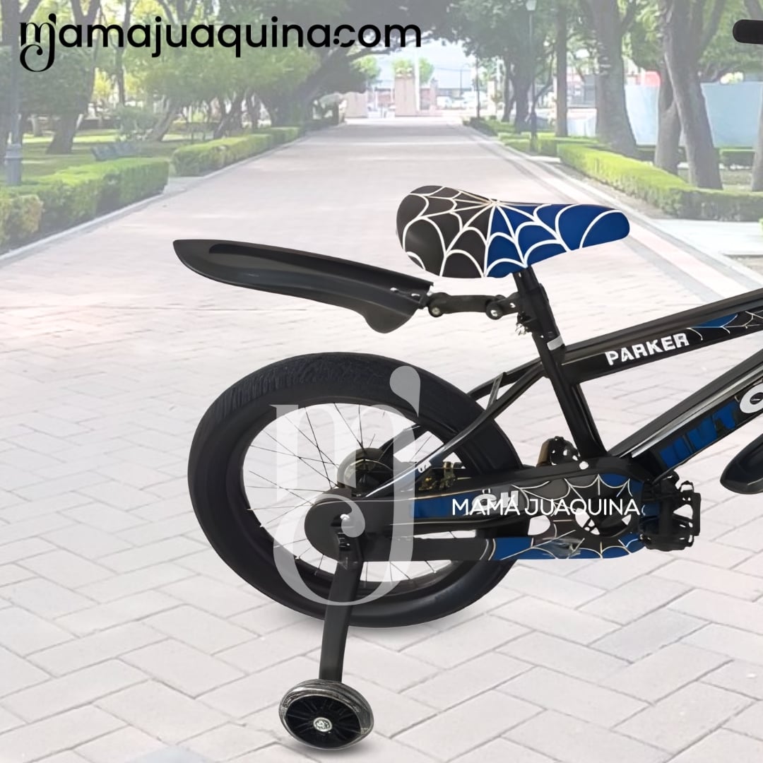 BICICLETA PARA NIÑO ARO 16 «SPYDER PARK» EDICIÓN LIMITADA BLACK - 4