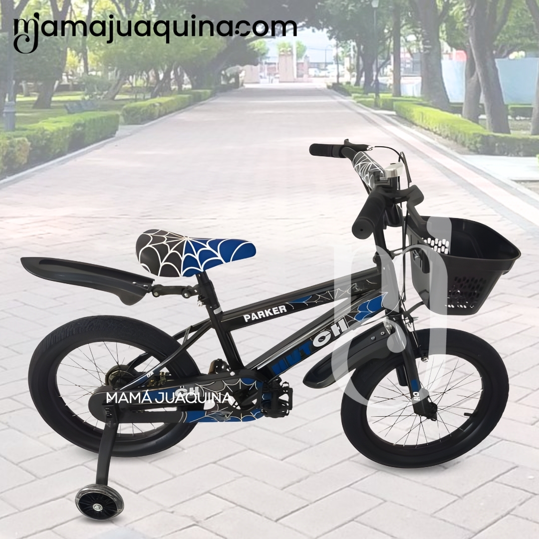 BICICLETA PARA NIÑO ARO 16 «SPYDER PARK» EDICIÓN LIMITADA BLACK - 6