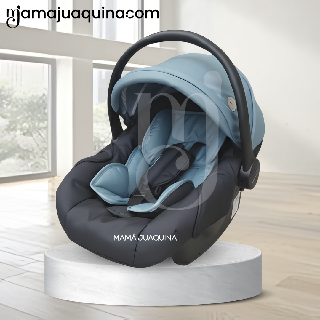 COCHE CUNA TRAVEL SYSTEM «SWEET GARDIAN» CON PORTA BEBÉ LIGHT BLUE - 5