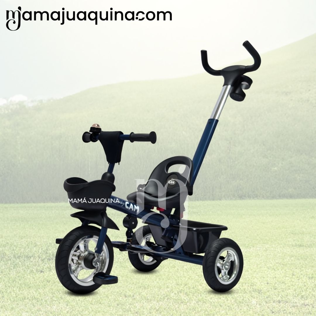 TRICICLO GUIADOR 2 EN 1  «BOOTH» EDICIÓN LIMITADA BLUE - 2