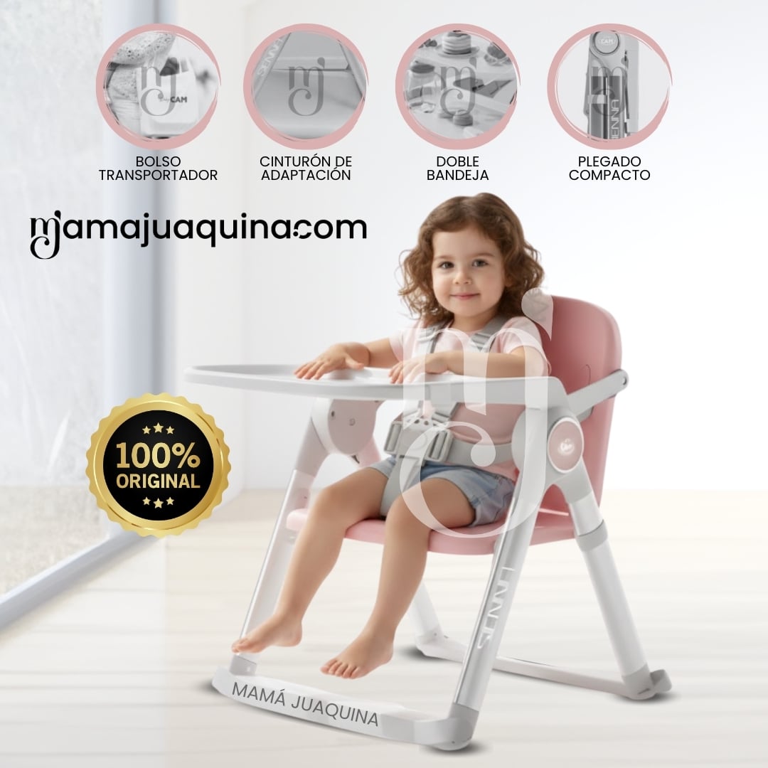 SILLA PORTATIL PLEGABLE «SIENNA» EDICIÓN LIMITADA PINK - 1