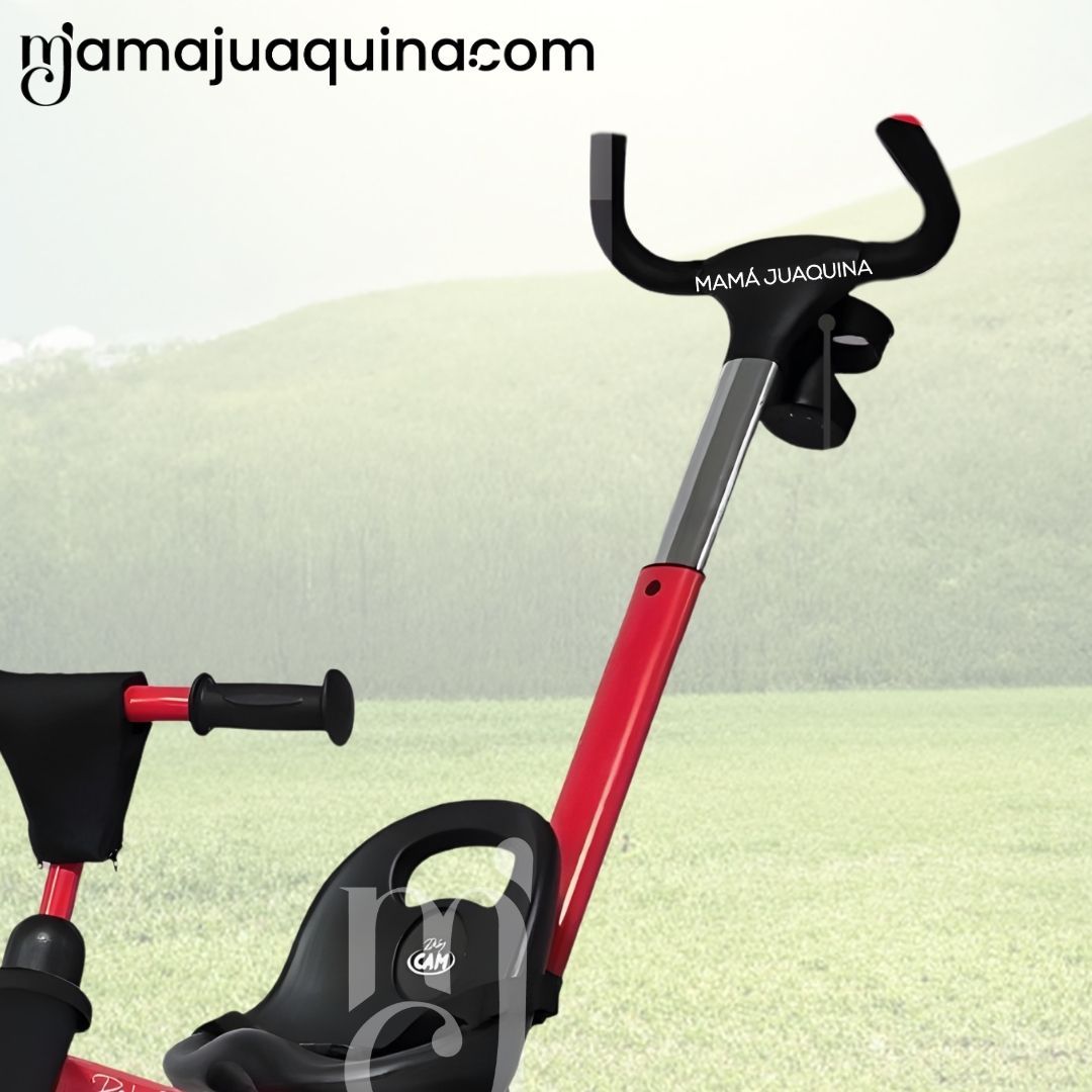 TRICICLO GUIADOR 2 EN 1  «BOOTH» EDICIÓN LIMITADA RED - 4