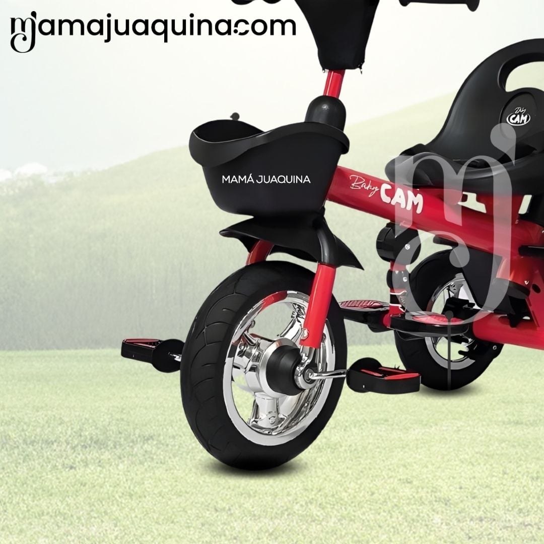 TRICICLO GUIADOR 2 EN 1  «BOOTH» EDICIÓN LIMITADA RED - 5