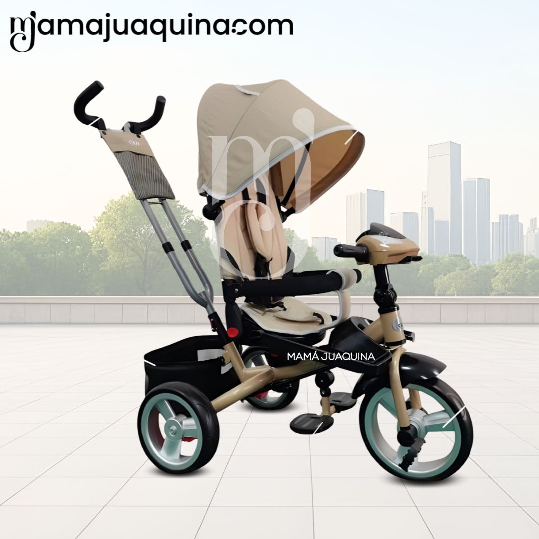 TRICICLO GUIADOR «FORD SILVER» EDICIÓN LIMITADA BEIGE - 3