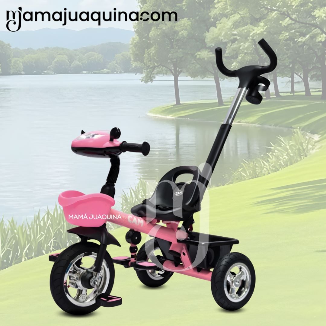 TRICICLO GUIADOR TODO TERRENO «SAIBOT» EDICIÓN LIMITADA PINK - 2