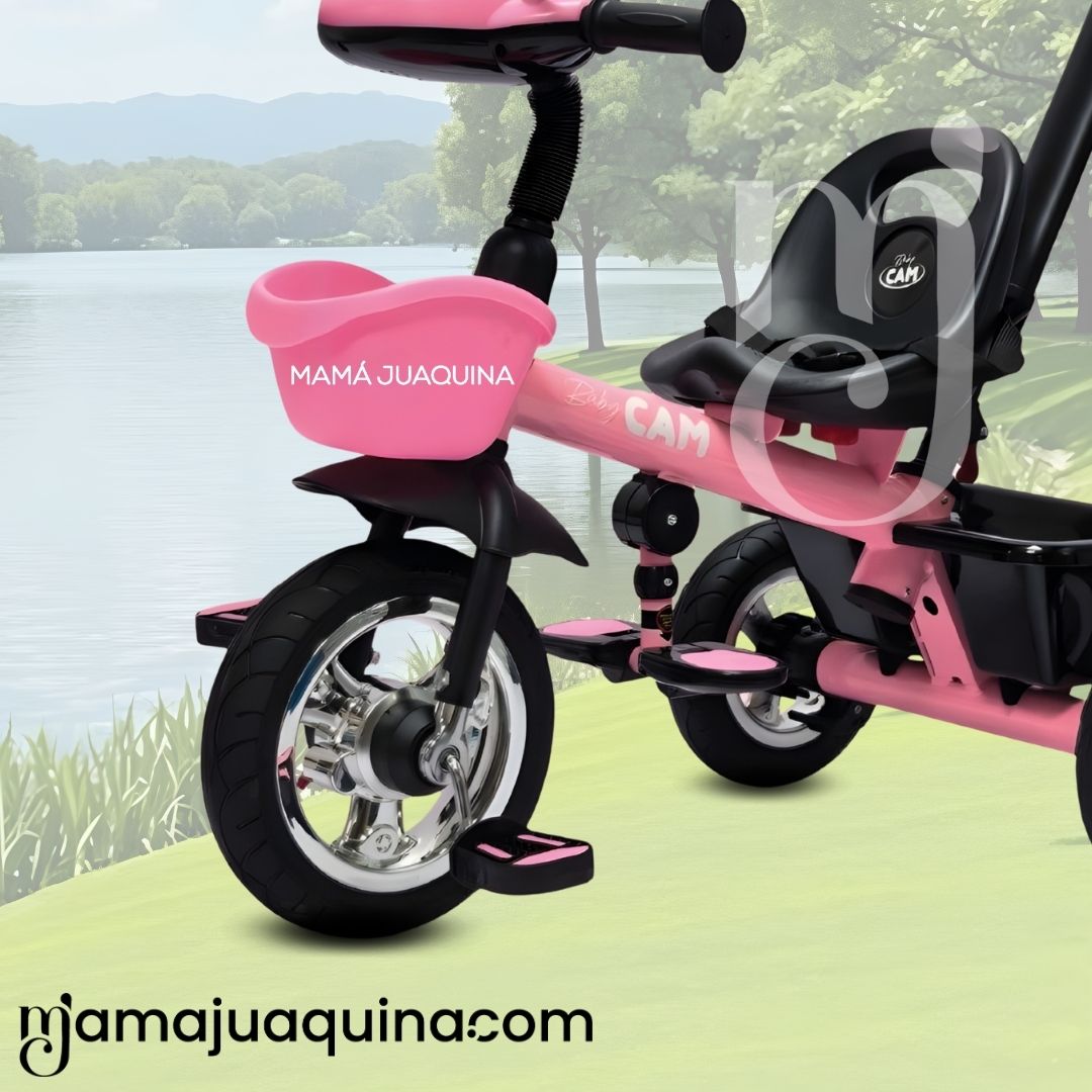 TRICICLO GUIADOR TODO TERRENO «SAIBOT» EDICIÓN LIMITADA PINK - 5