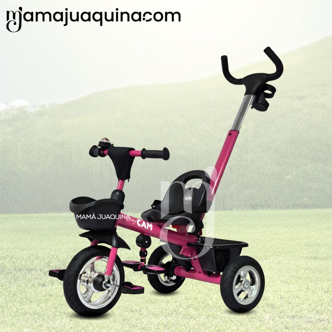 TRICICLO GUIADOR 2 EN 1 «BOOTH» EDICIÓN LIMITADA DARK PINK - 3