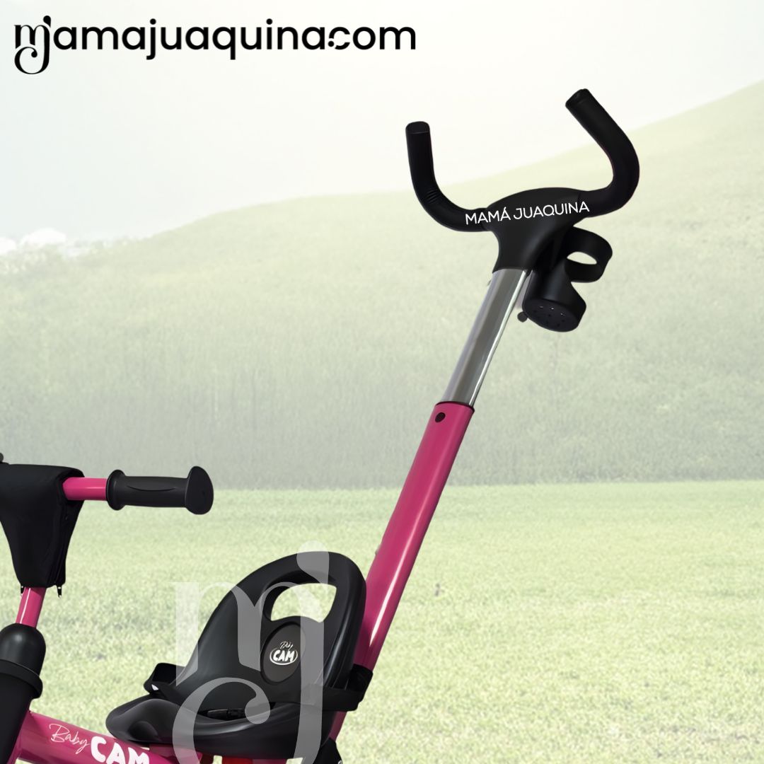 TRICICLO GUIADOR 2 EN 1 «BOOTH» EDICIÓN LIMITADA DARK PINK - 4