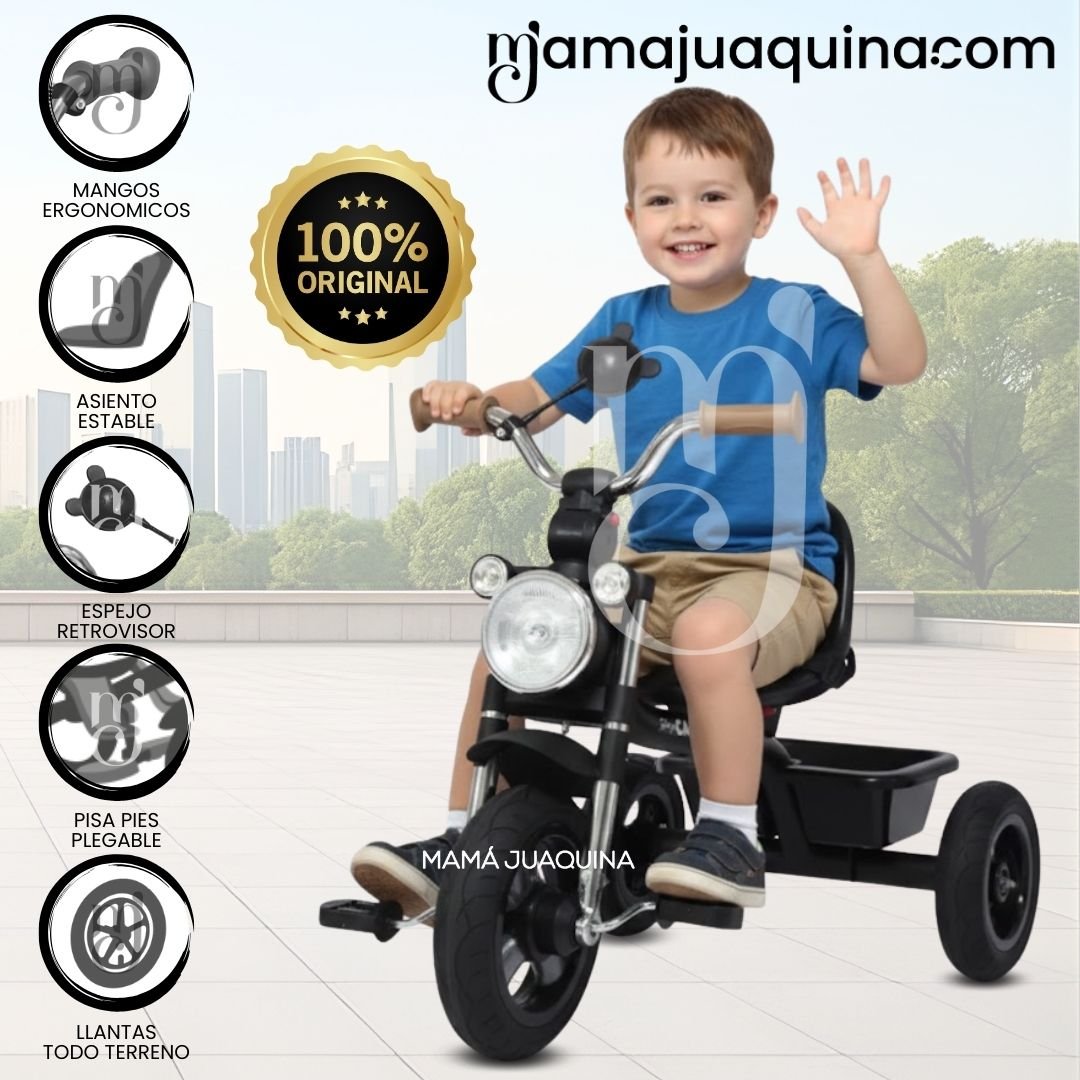 TRICICLO CHAVITO «BROSE» EDICIÓN LIMITADA BLACK - 1